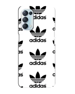 Чехол для OPPO Reno5 4G с картинкой «Adidas Pattern»