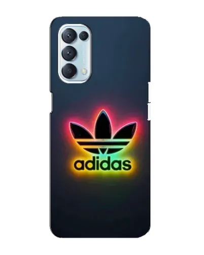 Чехол для OPPO Reno5 4G с картинкой «Неоновый Adidas» Чехол для OPPO Reno5 4G с картинкой «Неоновый Adidas»