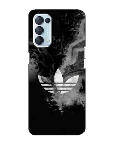 Чехол для OPPO Reno5 4G с картинкой «Абстрактный дым Adidas» Чехол для OPPO Reno5 4G с картинкой «Абстрактный дым Adidas»
