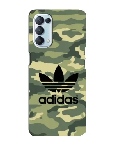 Чехол для OPPO Reno5 4G с картинкой «Милитари стиль Adidas» Чехол для OPPO Reno5 4G с картинкой «Милитари стиль Adidas»