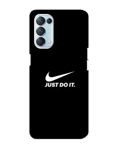 Чехол для OPPO Reno5 4G с картинкой «Минимализм от Nike»