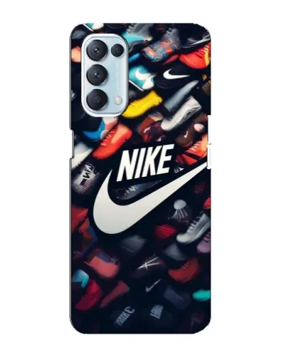 Чехол для OPPO Reno5 4G с картинкой «Коллекция кроссовок Nike»