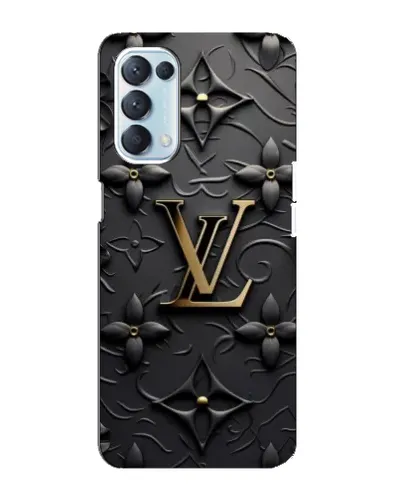 Чехол для OPPO Reno5 4G с картинкой «Кожаная текстура LV» Чехол для OPPO Reno5 4G с картинкой «Кожаная текстура LV»