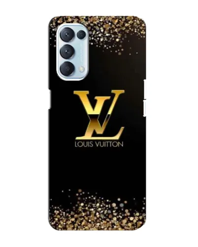 Чехол для OPPO Reno5 4G с картинкой «LV — золотые искры» Чехол для OPPO Reno5 4G с картинкой «LV — золотые искры»