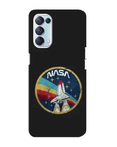 Чехол для OPPO Reno5 4G с картинкой «NASA — эмблема миссии» Чехол для OPPO Reno5 4G с картинкой «NASA — эмблема миссии»