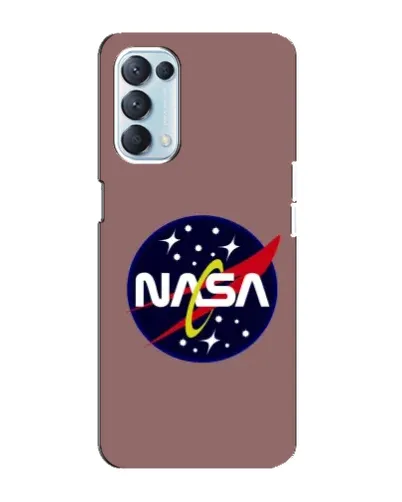 Чехол для OPPO Reno5 4G с картинкой «NASA — ретро космос» Чехол для OPPO Reno5 4G с картинкой «NASA — ретро космос»