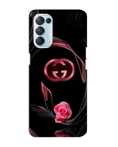 Чехол для OPPO Reno5 4G с картинкой «Gucci — неоновая роза» Чехол для OPPO Reno5 4G с картинкой «Gucci — неоновая роза»