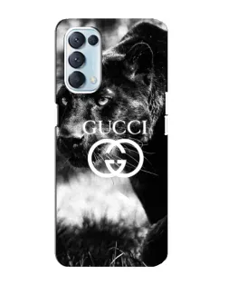 Чехол для OPPO Reno5 4G с картинкой «Gucci — дикая природа»