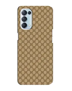 Чехол для OPPO Reno5 4G с картинкой «Gucci — классический беж»