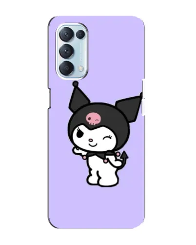 Чохол для OPPO Reno5 4G з картинкою «Класична Kuromi» Чохол для OPPO Reno5 4G з картинкою «Класична Kuromi»