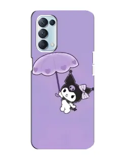 Чохол для OPPO Reno5 4G з картинкою «Kuromi з парасолькою» Чохол для OPPO Reno5 4G з картинкою «Kuromi з парасолькою»