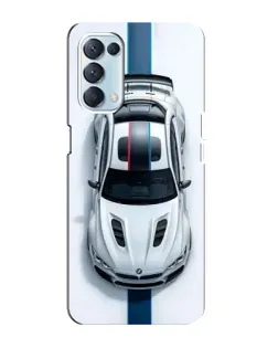 Чохол для OPPO Reno5 4G з картинкою «Вид зверху — BMW M» Чохол для OPPO Reno5 4G з картинкою «Вид зверху — BMW M»
