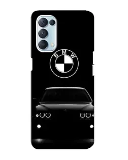 Чехол для OPPO Reno5 4G с картинкой «BMW — взгляд из темноты»