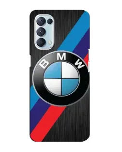 Чехол для OPPO Reno5 4G с картинкой «BMW M-stripes стиль»