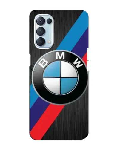 Чехол для OPPO Reno5 4G с картинкой «BMW M-stripes стиль»