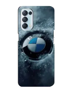 Чохол для OPPO Reno5 4G з картинкою «Логотип BMW — лід» Чохол для OPPO Reno5 4G з картинкою «Логотип BMW — лід»