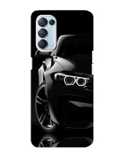 Чохол для OPPO Reno5 4G з картинкою «Чорна BMW — профіль» Чохол для OPPO Reno5 4G з картинкою «Чорна BMW — профіль»