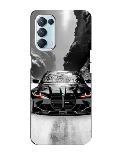 Чохол для OPPO Reno5 4G з картинкою «BMW — акварельний дрифт» Чохол для OPPO Reno5 4G з картинкою «BMW — акварельний дрифт»