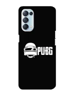 Чохол для OPPO Reno5 4G з картинкою «PUBG — класичний лого»