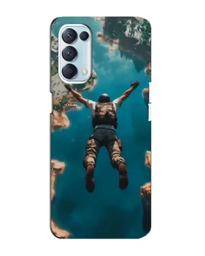Чохол для OPPO Reno5 4G з картинкою «PUBG — вільне падіння»