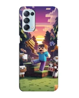 Чохол для OPPO Reno5 4G з картинкою «Стів на фермі»
