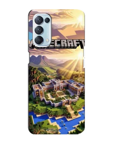 Чехол для OPPO Reno5 4G с картинкой «Minecraft панорама» Чехол для OPPO Reno5 4G с картинкой «Minecraft панорама»