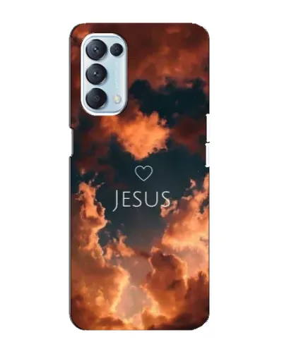Чехол для OPPO Reno5 4G с картинкой «Сияние Имени Jesus» Чехол для OPPO Reno5 4G с картинкой «Сияние Имени Jesus»