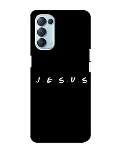 Чехол для OPPO Reno5 4G с картинкой «Точки веры J.E.S.U.S.» Чехол для OPPO Reno5 4G с картинкой «Точки веры J.E.S.U.S.»