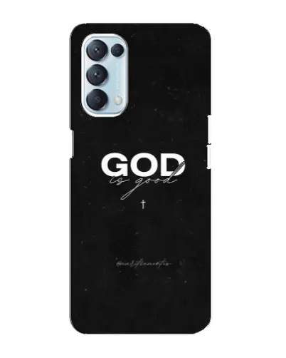 Чехол для OPPO Reno5 4G с картинкой «GOD — Бог над всем» Чехол для OPPO Reno5 4G с картинкой «GOD — Бог над всем»