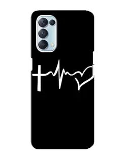 Чохол для OPPO Reno5 4G з картинкою «Пульс віри»