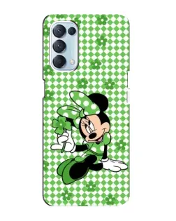 Чехол для OPPO Reno5 4G с картинкой «Mickey в клетку» Чехол для OPPO Reno5 4G с картинкой «Mickey в клетку»