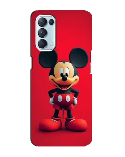 Чехол для OPPO Reno5 4G с картинкой «Mickey в полный рост»