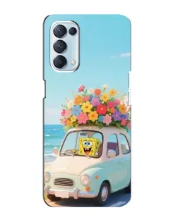 Чехол для OPPO Reno5 4G с картинкой «Автомобильное путешествие»