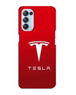 Чохол для OPPO Reno5 4G з картинкою «Tesla Red Classic» Чохол для OPPO Reno5 4G з картинкою «Tesla Red Classic»