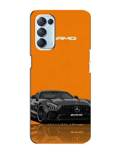 Чехол для OPPO Reno5 4G с картинкой «Оранжевый Mercedes AMG» Чехол для OPPO Reno5 4G с картинкой «Оранжевый Mercedes AMG»