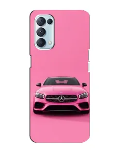 Чохол для OPPO Reno5 4G з картинкою «Рожевий Mercedes AMG» Чохол для OPPO Reno5 4G з картинкою «Рожевий Mercedes AMG»