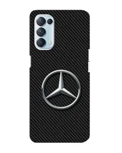 Чохол для OPPO Reno5 4G з картинкою «Карбоновий Mercedes стиль» Чохол для OPPO Reno5 4G з картинкою «Карбоновий Mercedes стиль»