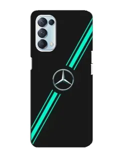 Чохол для OPPO Reno5 4G з картинкою «Спортивні лінії Mercedes» Чохол для OPPO Reno5 4G з картинкою «Спортивні лінії Mercedes»