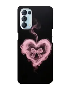 Чохол для OPPO Reno5 4G з картинкою «Димчасте серце» Чохол для OPPO Reno5 4G з картинкою «Димчасте серце»