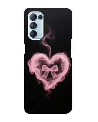 Чехол для OPPO Reno5 4G с картинкой «Дымчатое сердце»