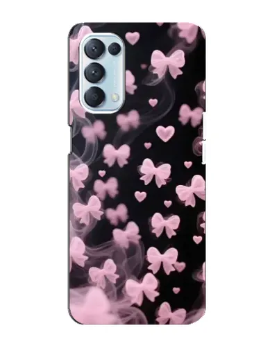 Чехол для OPPO Reno5 4G с картинкой «Неоновое кружево»