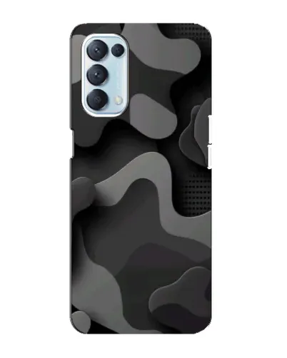 Чехол для OPPO Reno5 4G с картинкой «Темный абстрактный камуфляж» Чехол для OPPO Reno5 4G с картинкой «Темный абстрактный камуфляж»
