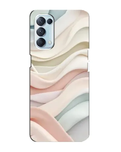 Чехол для OPPO Reno5 4G с картинкой «Пастельные нежные волны» Чехол для OPPO Reno5 4G с картинкой «Пастельные нежные волны»