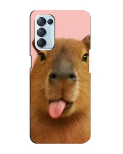 Чохол для OPPO Reno5 4G з картинкою «Капібара з язиком» Чохол для OPPO Reno5 4G з картинкою «Капібара з язиком»