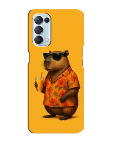 Чохол для OPPO Reno5 4G з картинкою «Капібара на відпочинку» Чохол для OPPO Reno5 4G з картинкою «Капібара на відпочинку»