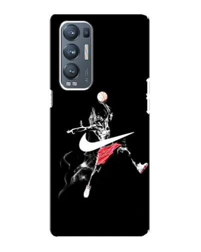 Чехол для OPPO Reno5 Pro Plus (5G) с картинкой «Jordan Jumpman»
