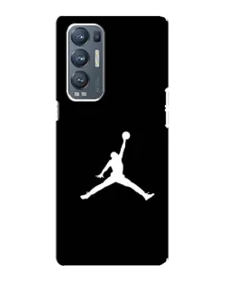 Чехол для OPPO Reno5 Pro Plus (5G) с картинкой «Jordan Silhouette»