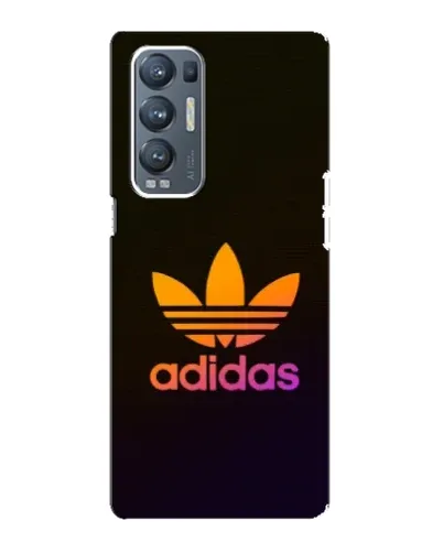 Чехол для OPPO Reno5 Pro Plus (5G) с картинкой «Градиент Adidas»