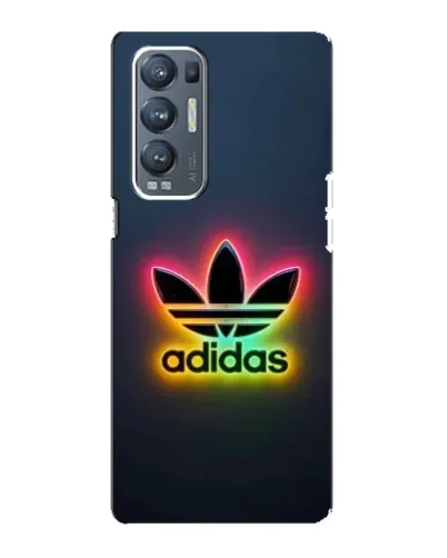 Чехол для OPPO Reno5 Pro Plus (5G) с картинкой «Неоновый Adidas»