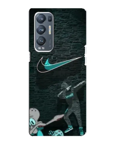 Чехол для OPPO Reno5 Pro Plus (5G) с картинкой «Спортивный арт Nike»